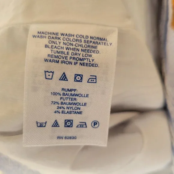 NWOT Lands's End Seersucker pencil skirt 4 - Picture 5 of 5